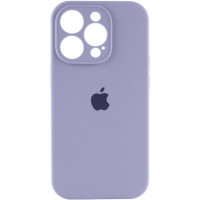 Чохол Silicone Full case with Camera Protection для iPhone 13 Pro Lavender grey