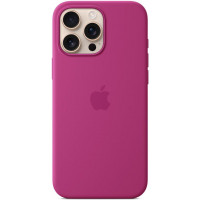 Чохол Avantis Silicone case with Magnetic Ring для iPhone 16 Pro Max Fuchsia