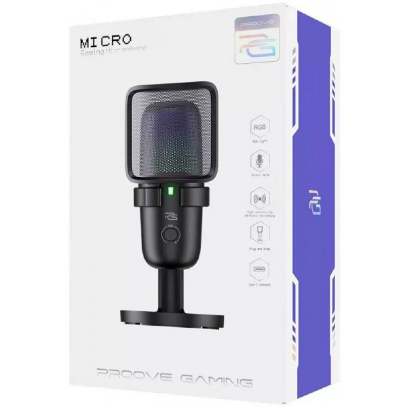 Ігровий мікрофон Proove Gaming Micro (black)