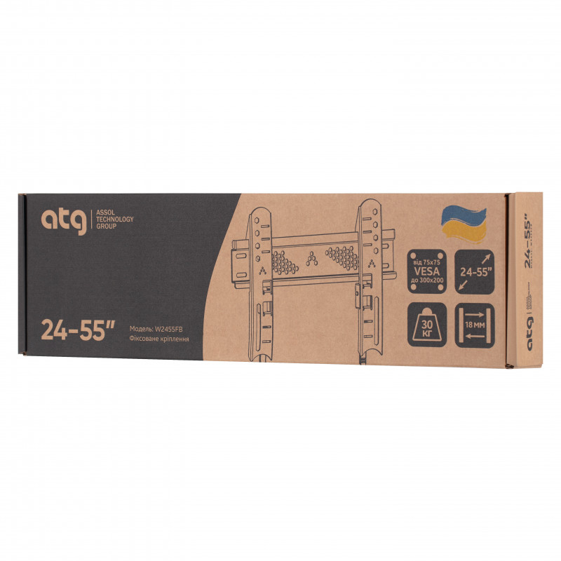 Кронштейн ATG W2455FB (24"-55" Статичний)