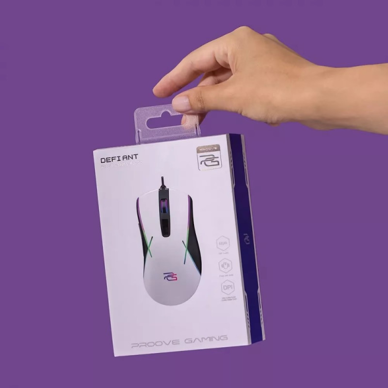 Миша Proove Gaming Defiant (white)