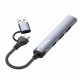 USB хаб СolorWay USB-A/USB-C 4-в-1 USB2.0х2/USB3.0/USB-C2.0