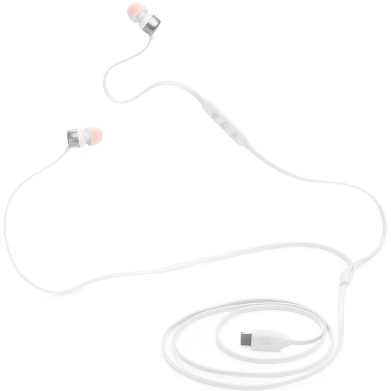 Навушники JBL T310C White (JBLT310CWHT)