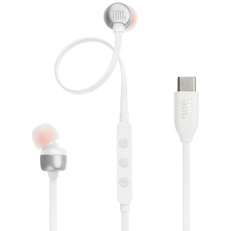 Навушники JBL T310C White (JBLT310CWHT)