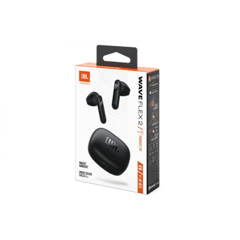 Навушники JBL Wave Flex 2 (JBLWFLEX2BLK)