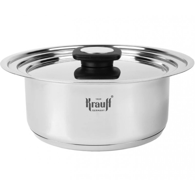 Набір посуду Krauff Genius Chef 6 пр. (26-303-016) з'ємна ручка, ун.кришка