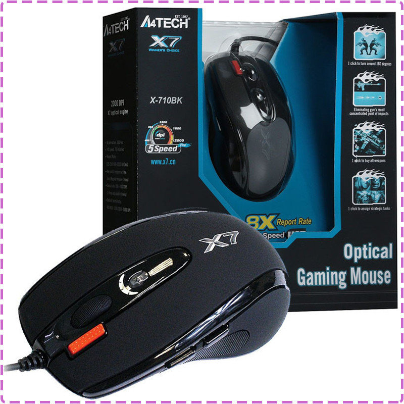 Миша A4Tech X710BK