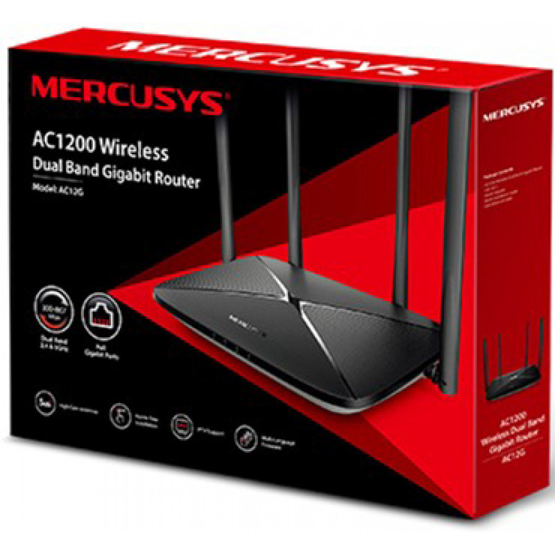 Маршрутизатор MERCUSYS AC12G, AC1200