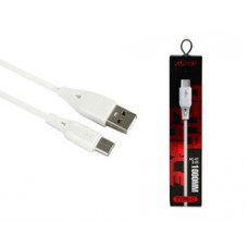 Кабель Avantis A101 Wide Power 3A charging data cable Lightning White