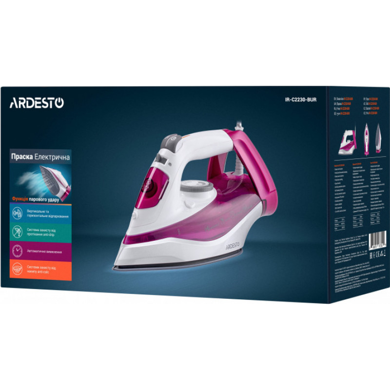 Праска Ardesto IR-C2230-BUR