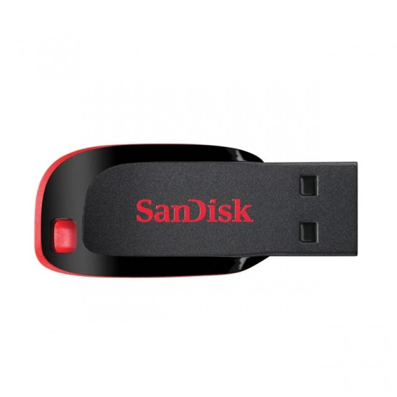 Флешка SanDisk Cruzer Blade 64Gb Black/Red