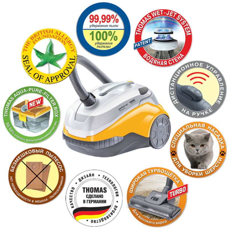 Пилосос THOMAS Perfect Air Animal Pure