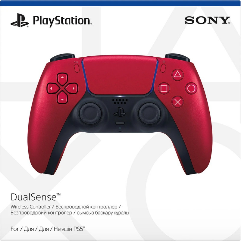 Геймпад PlayStation 5 Dualsense BT, Volcanic Red