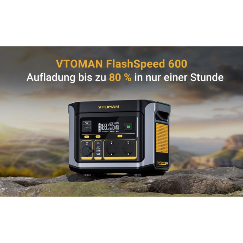 Зарядна станція Vtoman FlashSpeed 600 499Wh (FlashSpeed 600)