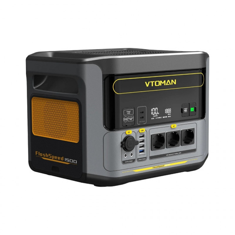 Зарядна станція Vtoman FlashSpeed 1500 PB-58 1500W 1548Wh (FlashSpeed 1500)