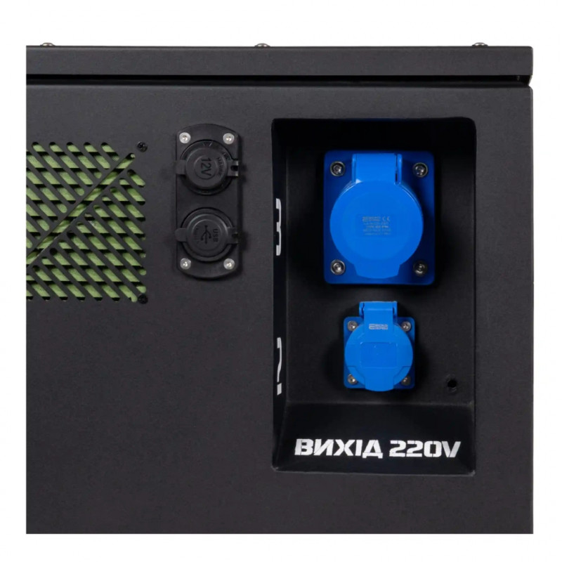 Зарядна станція Solarverse PowerBox 3kW 7kWh (SVP-1SU3K1-E7K1-1)