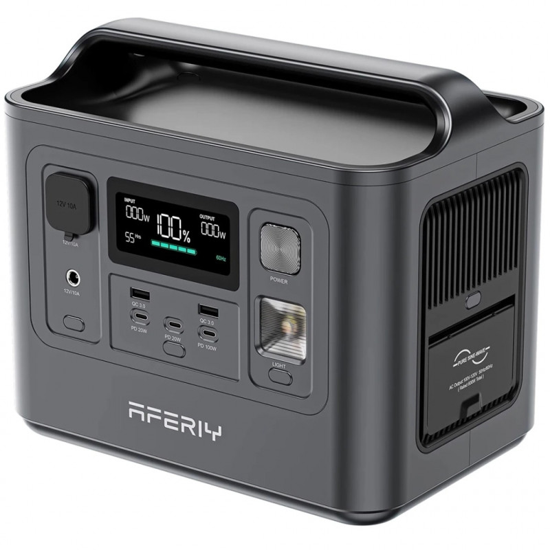 Зарядна станція Aferiy AF-P010, 800W, 512Wh (Aferiy AF-P010)