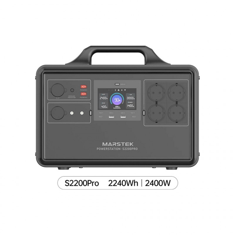 Зарядна станція Marstek S2200-Pro 2400W 2240Wh (S2200-Pro)