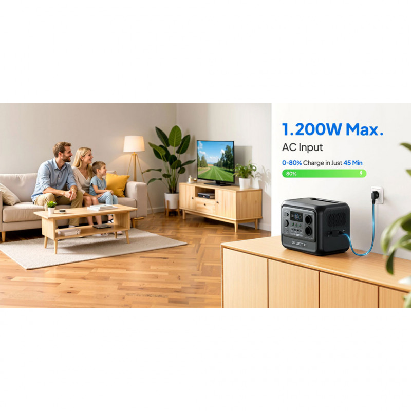 Зарядна станція BLUETTI Premium 100 V2 1800W 1024Wh (PR100V2)