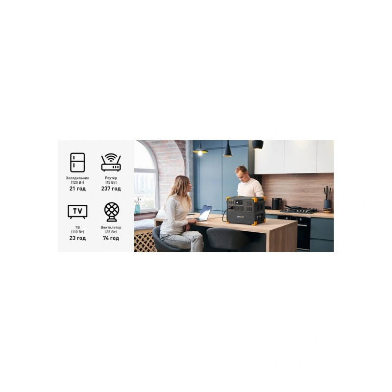 Зарядна станція Pecron 3600W 3072Wh (E3600LFP)