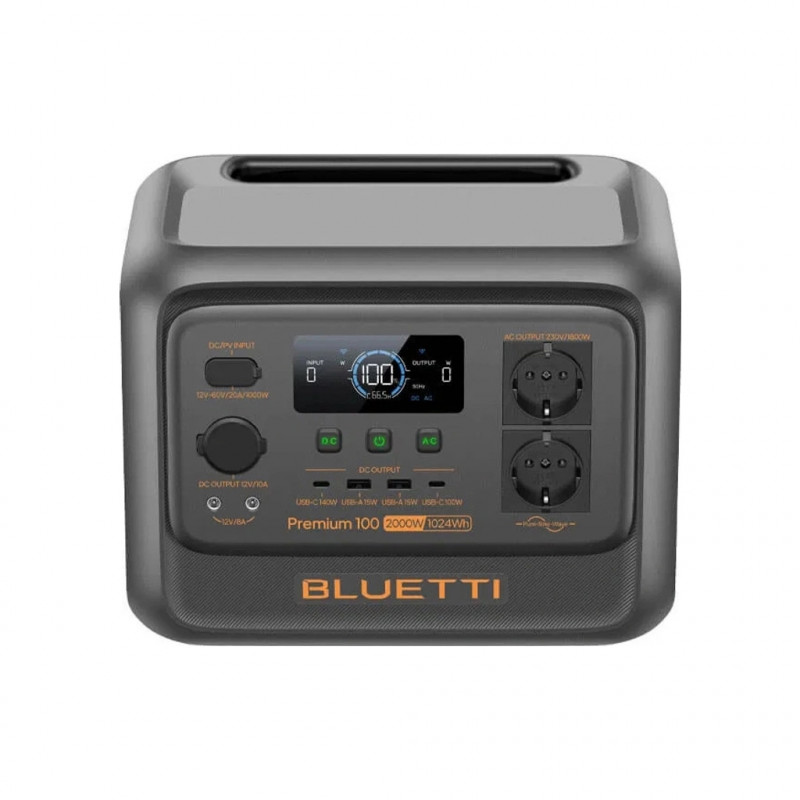 Зарядна станція BLUETTI Premium 100 V2 1800W 1024Wh (PR100V2)