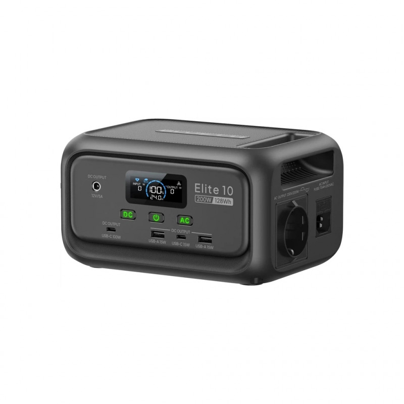 Зарядна станція BLUETTI Elite 10, 200W, 128Wh (EL10)