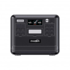 Зарядна станція Choetech BS008-BQB 2400W 2048Wh (BS008-BQB)