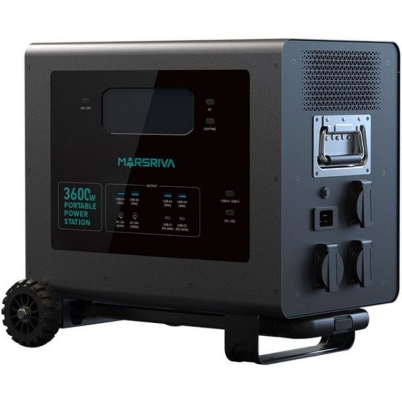 Зарядна станція Marsriva MP36 3600W 3686.4Wh (MP36_MARSRIVA)