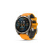 Смарт-годинник Garmin Fenix 8 47mm AMOLED Sapphire Titanium Spark Orange/Graphite (010-02904-10/11)