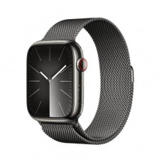 Смарт-годинник Apple Watch Series 9 GPS + Cellular 45mm Graphite S. Steel Graphite Milanese Loop (MRMX3)