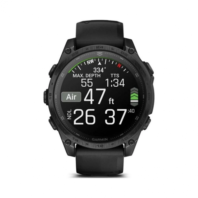 Смарт-годинник Garmin tactix 8 51 mm AMOLED Cerakote Slate Grey w. Applied Ballistics Ultralight (010-04553-00/01)