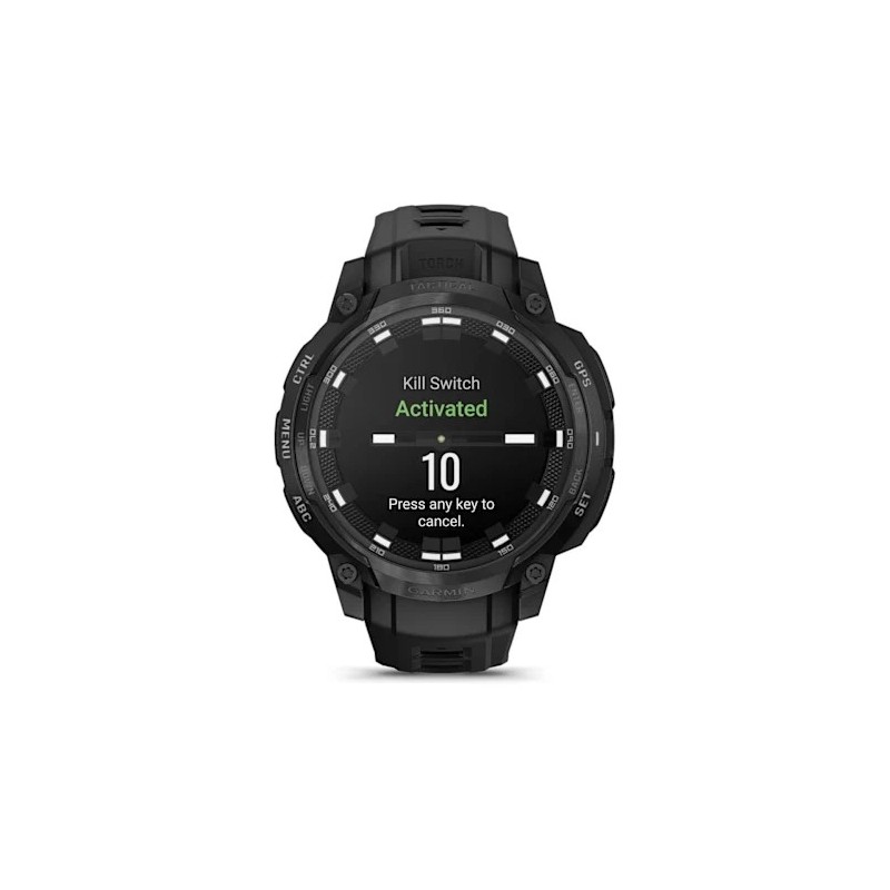 Смарт-годинник Garmin Instinct Crossover AMOLED Tactical Edition Black (010-03398-02)