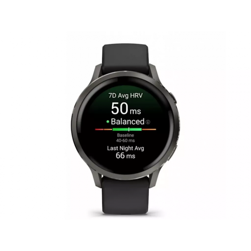 Смарт-годинник Garmin Venu 4 41 mm Slate Black (010-03013-02)