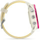 Смарт-годинник Garmin Forerunner 570 42mm Raspberry Aluminum Translucent Bone/Mango Band (010-02970-02/42)