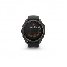 Смарт-годинник Garmin Fenix 8 51mm Solar Sapphire Carbon Gray DLC Titanium Black/Pebble Gray (010-02907-10/11)