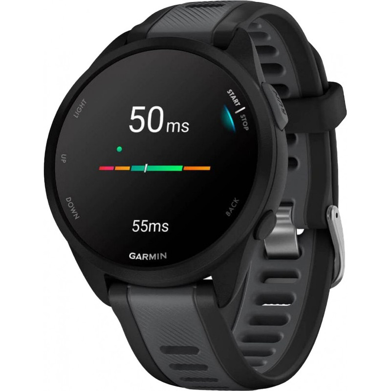 Смарт-годинник Garmin Forerunner 165 Black/Slate Gray (010-02863-20/A0/AC)