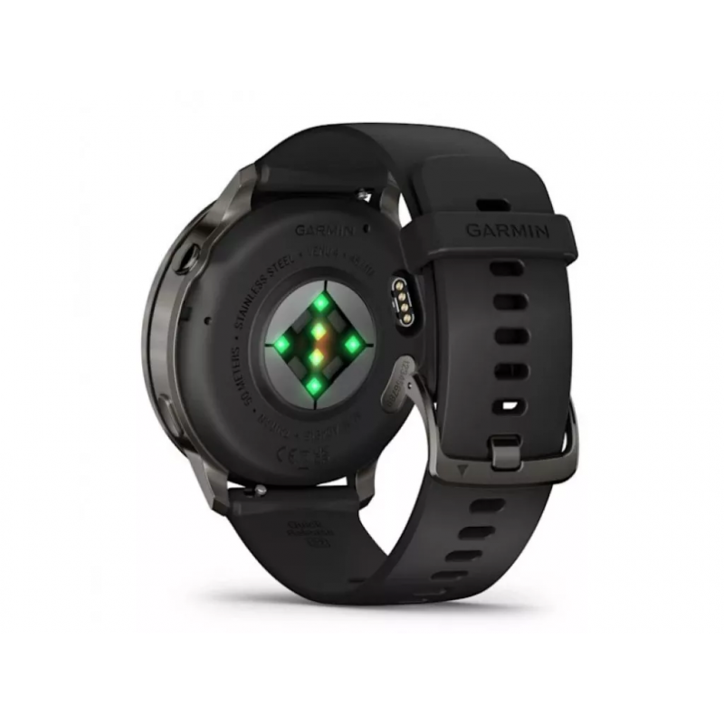Смарт-годинник Garmin Venu 4 45 mm Slate Black (010-03014-00)