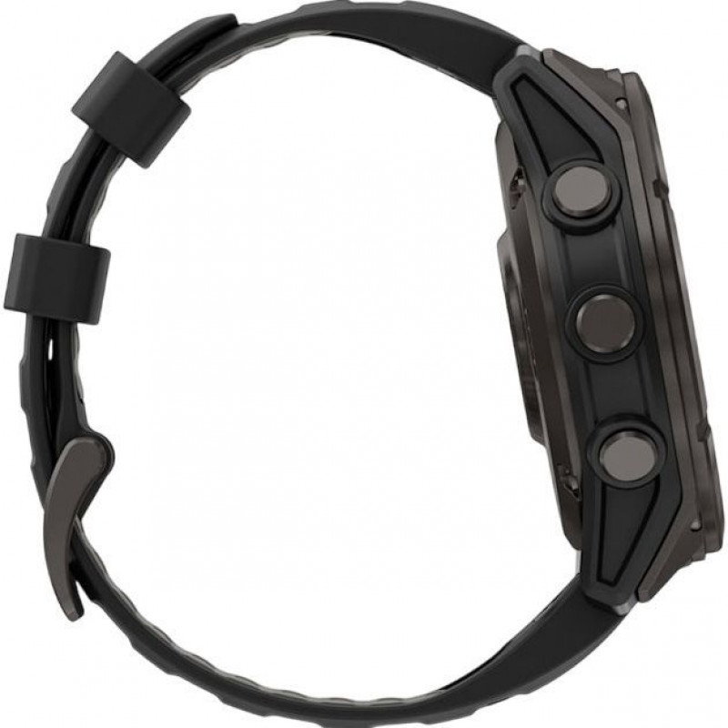 Смарт-годинник Garmin Fenix 8 Pro 51mm AMOLED Carbon Gray DLC Titanium Black/Pebble Gray (010-03199-00/01)