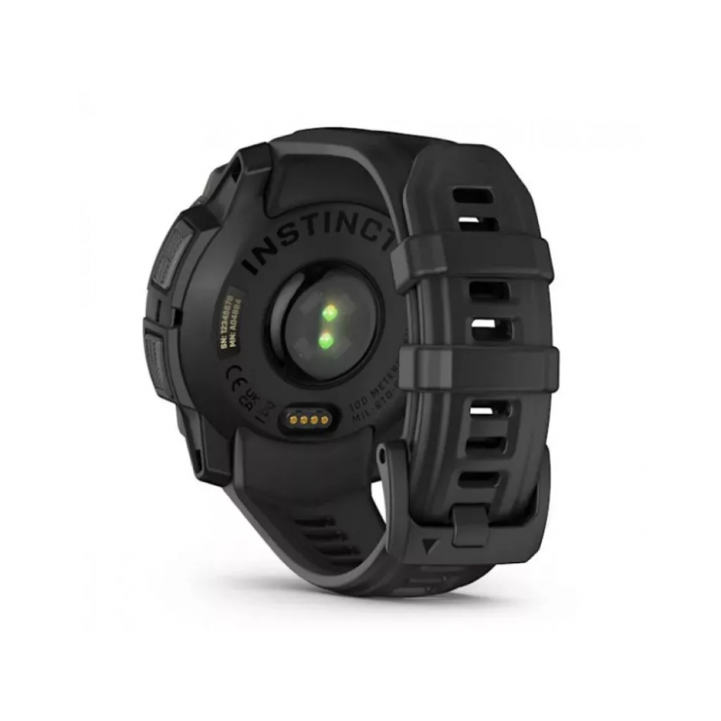 Смарт-годинник Garmin Instinct 3 45mm AMOLED Black with Black Band (010-02936-00/40)