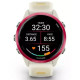 Смарт-годинник Garmin Forerunner 570 42mm Raspberry Aluminum Translucent Bone/Mango Band (010-02970-02/42)