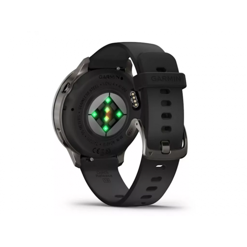 Смарт-годинник Garmin Venu 4 41 mm Slate Black (010-03013-02)