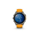 Смарт-годинник Garmin Fenix 8 47mm AMOLED Sapphire Titanium Spark Orange/Graphite (010-02904-10/11)