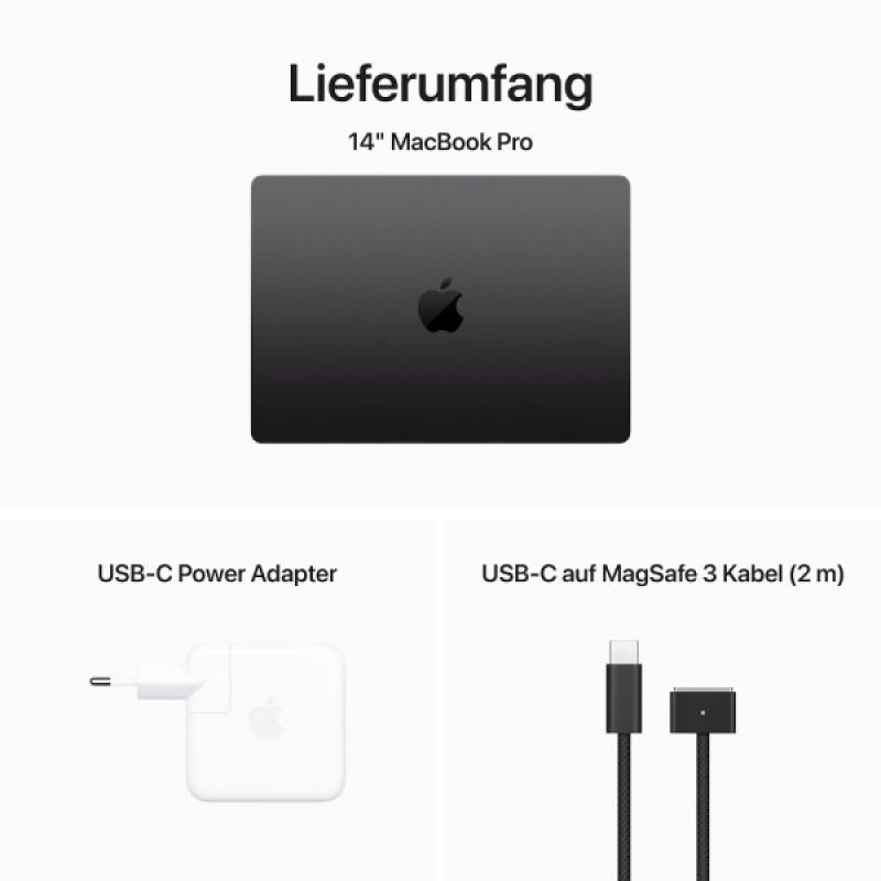 Ноутбук Apple MacBook Pro 14'' Late 2024 Space Black (Z1FF000ET)