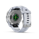 Смарт-годинник Garmin Fenix 8 43mm AMOLED Silver Whitestone Silicone Band (010-02903-00)