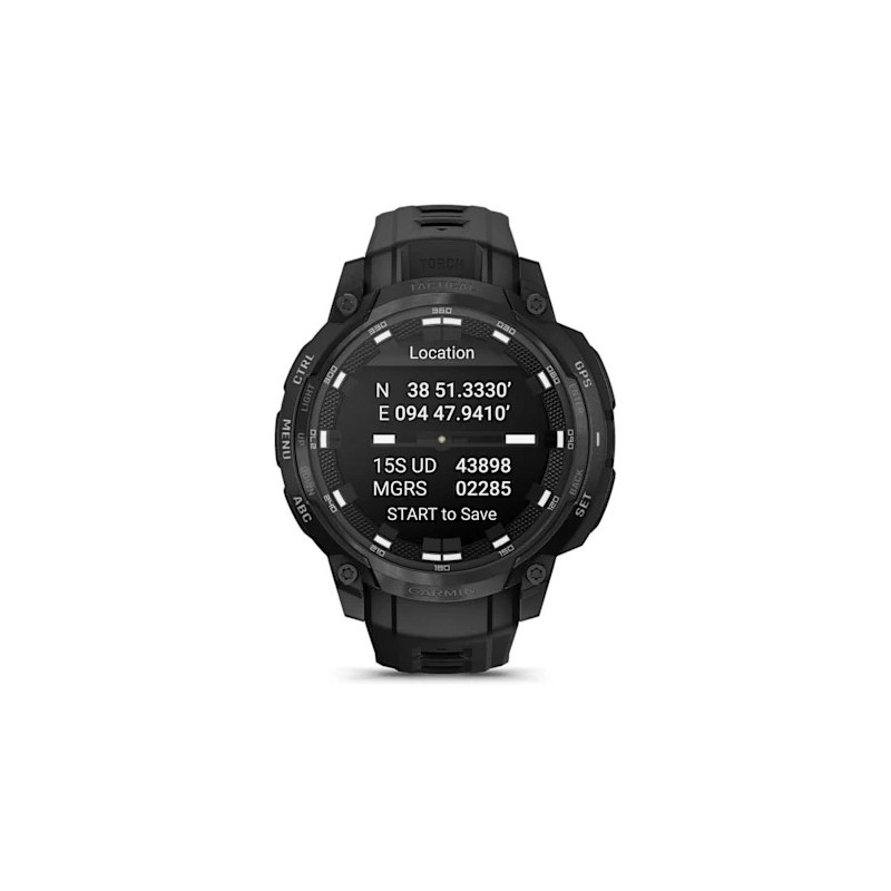 Смарт-годинник Garmin Instinct Crossover AMOLED Tactical Edition Black (010-03398-02)