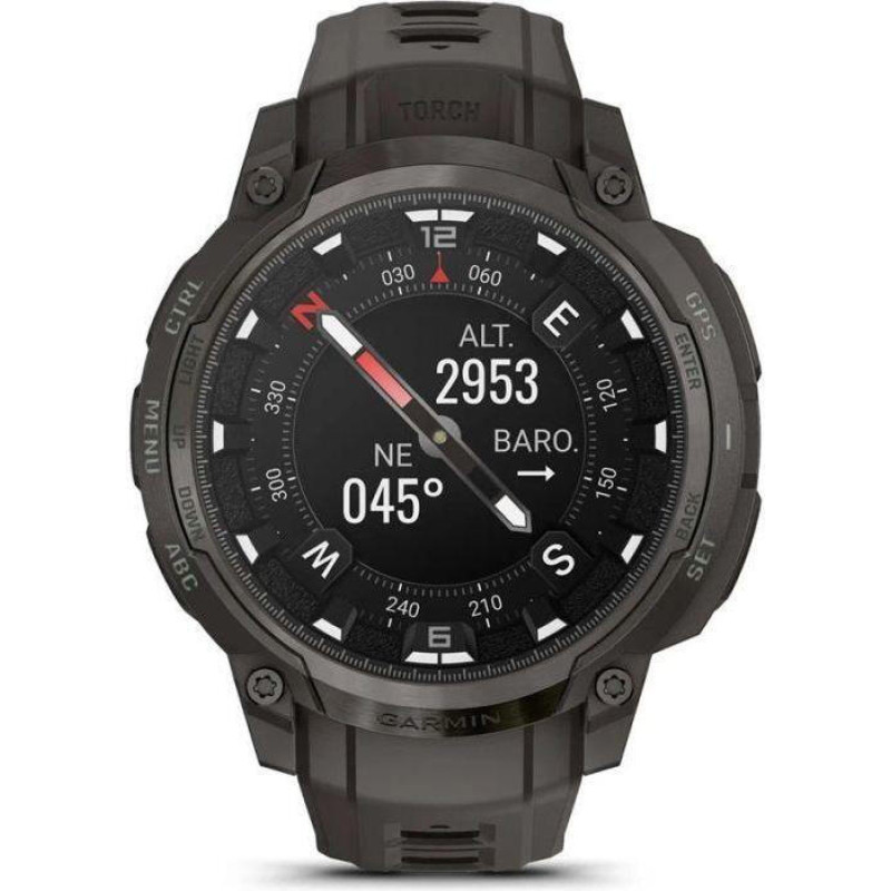 Смарт-годинник Garmin Instinct Crossover AMOLED Charcoal (010-03398-00)