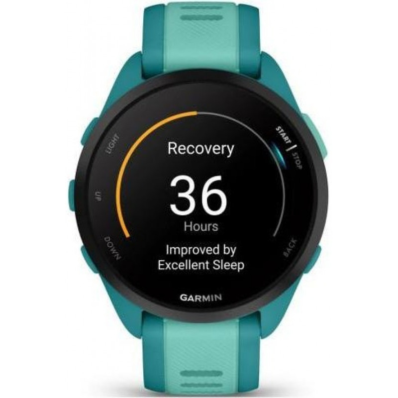 Смарт-годинник Garmin Forerunner 165 Music Turquoise/Aqua (010-02863-32/B2)