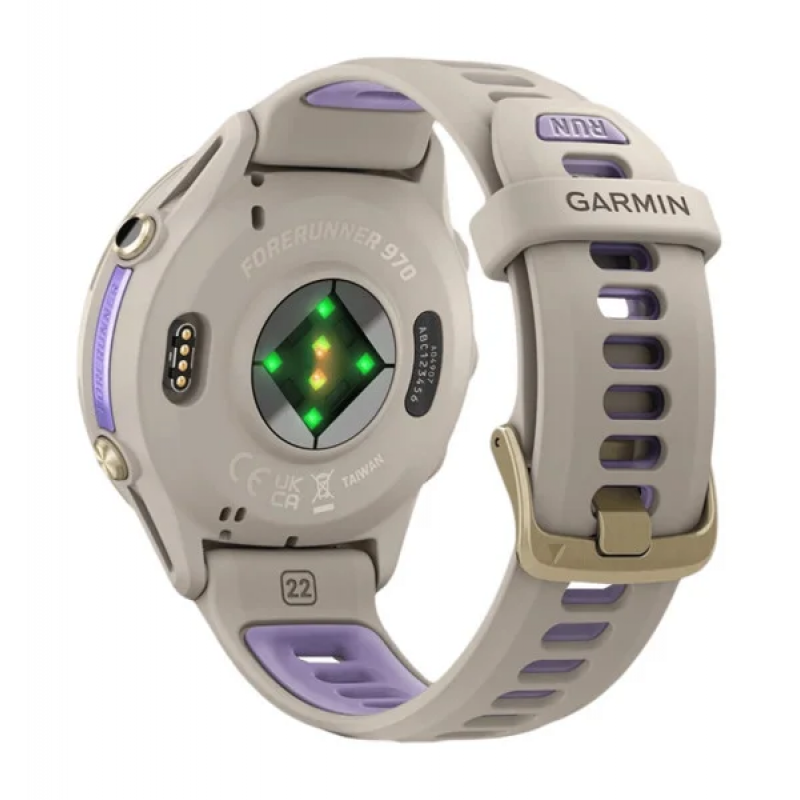 Смарт-годинник Garmin Forerunner 970 Soft Gold Titanium French Gray (010-02969-02/12)
