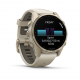 Смарт-годинник Garmin Fenix 8 43mm AMOLED Sapphire Soft Gold Fog Gray Dark Sandstone Band (010-02903-10)