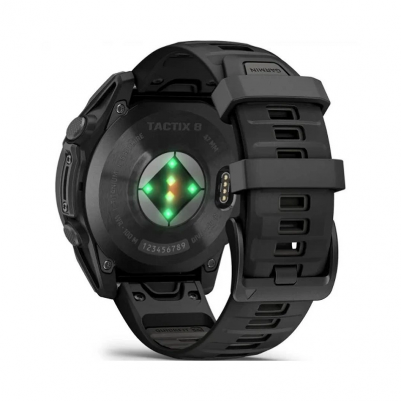 Смарт-годинник Garmin tactix 8 51 mm AMOLED Cerakote Slate Grey w. Applied Ballistics Ultralight (010-04553-00/01)